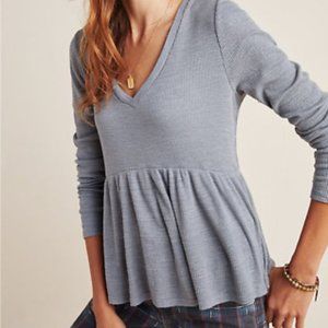 Anthropologie Jill Babydoll Top